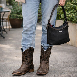 Laredo 5660 Women’s Distressed Leather Western Cowboy Boots Size 8.5M